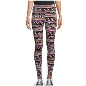 Juniors' Halloween Velour Leggings